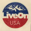 LiveON USA Alaska sticker
